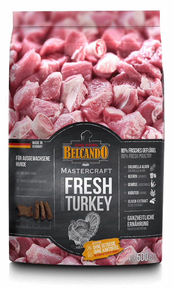 Belcando Mastercraft Fresh Turkey Grosse In Kg 0 5 Kg