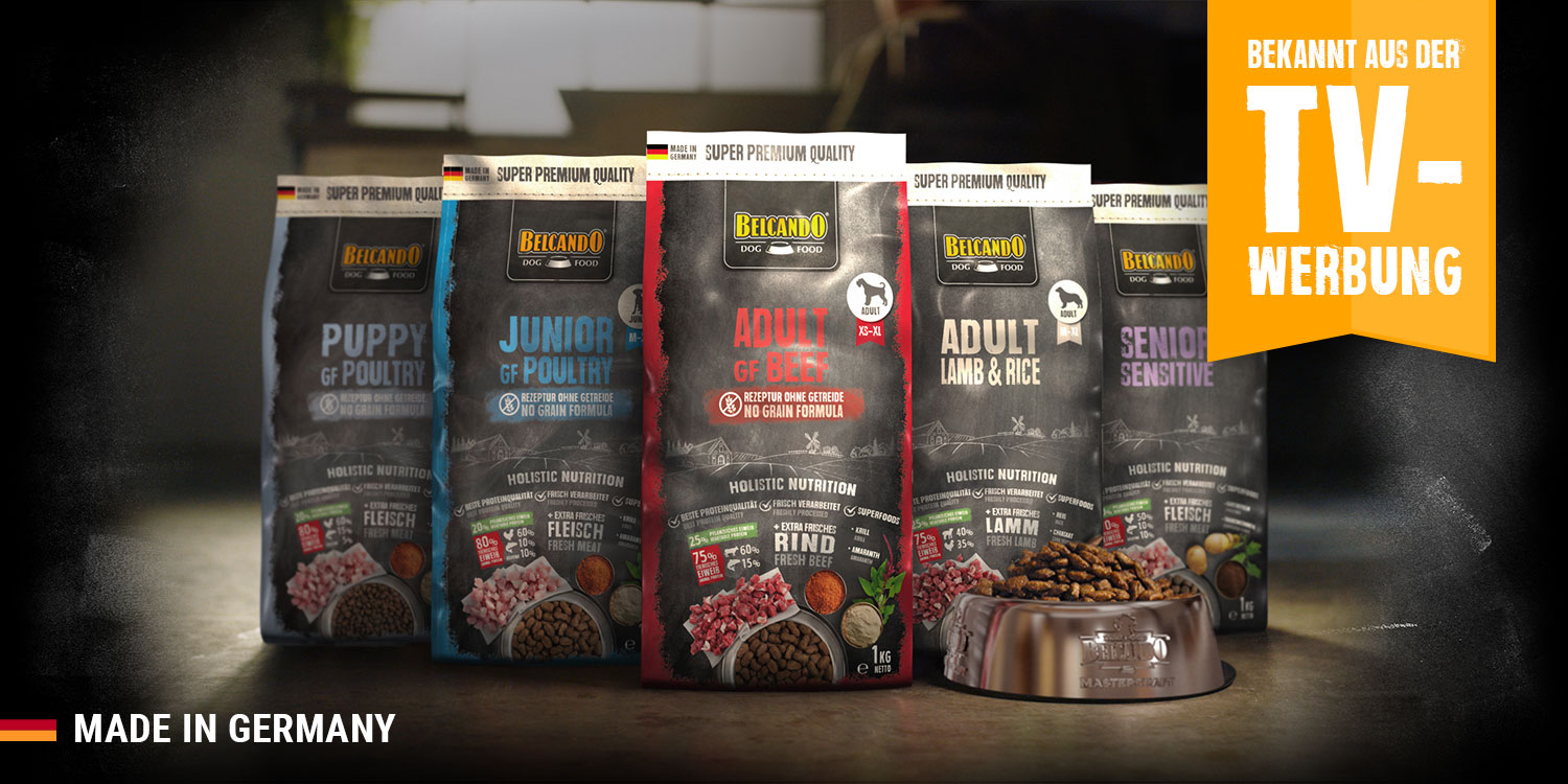 Belcando Dogfood - bekannt aus dem TV Belcando Dogfood - bekannt aus dem TV
